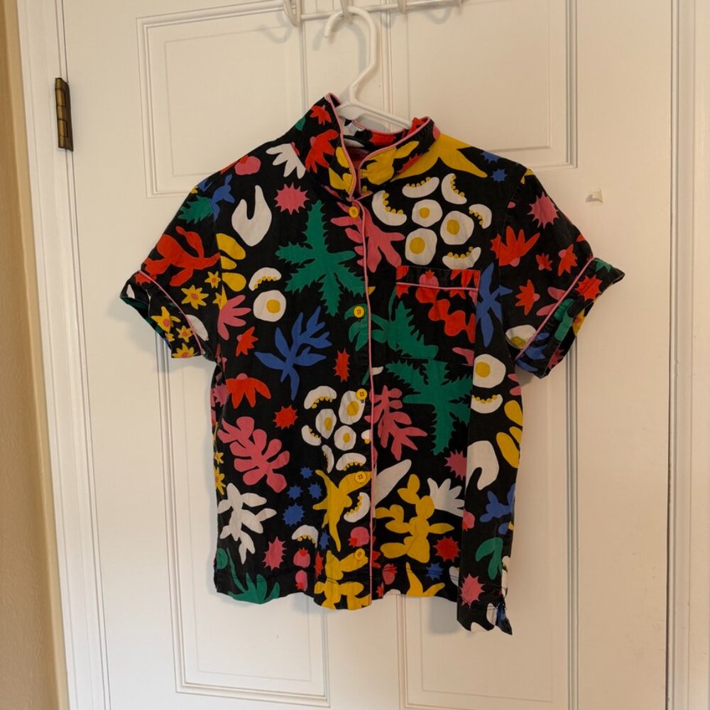 Ban.do Flower Power Cotton PJ Set - Picture 7 of 9